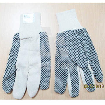 Латексные перчатки с ПВХ точкой перчатка безопасности 